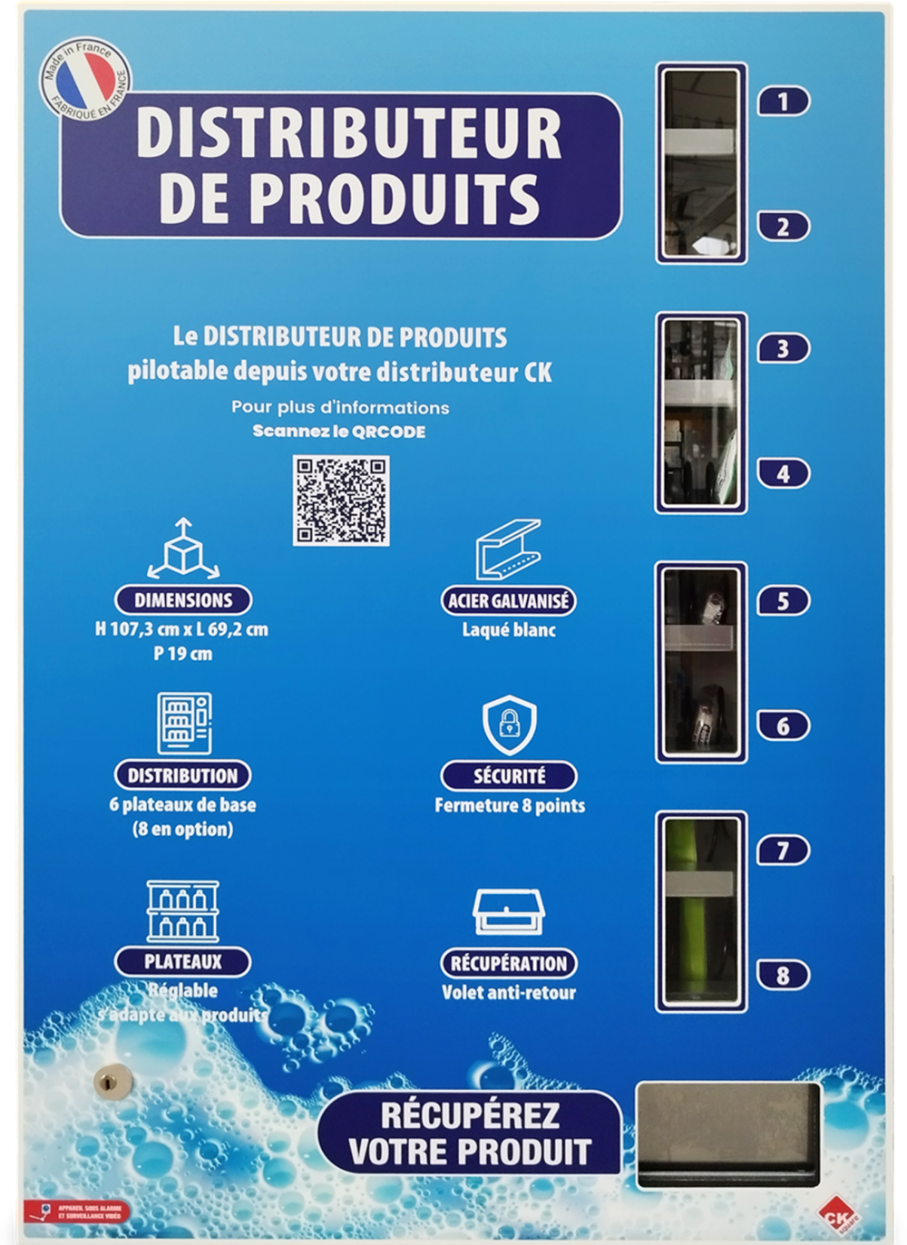 Image de Distributeur de Lessive CKSQUARE